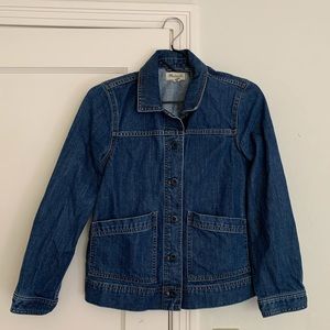Madewell Goodloe Chore Jacket in Whitson Wash